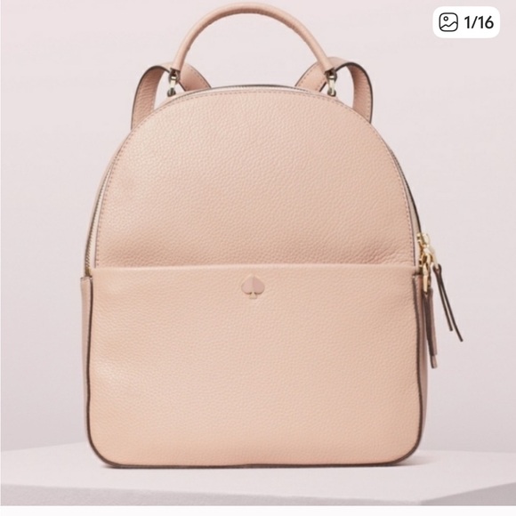 Kate Spade Polly Medium Backpack in Blush main image 10